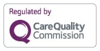 regulated by the care quality commission logo